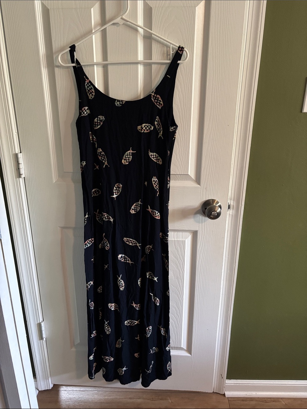 Black Fish Dress Vintage